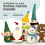 Needle Felting Holiday Collection Kit – DIY Wool Christmas Craft Set (min. qty order 3 required)