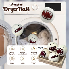 Monster Dryer Balls (MOQ 6 sets)