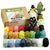 Eco Wool Colors Collection Kit – Natural Wool Roving for Felting & Crafts (min. qty order 3 required)