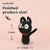DIY Black Cat Needle Felting Kit | Beginner-Friendly Halloween Craft for Pet Lovers | Woolbuddy