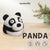 DIY Panda Bear Needle Felting Kit | Wildlife Animal Craft Gift (min. order qty 6 required)