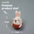 DIY Rabbit Bunny Needle Felting Kit | Pet Lover Craft Gift (min. order qty 6 required)