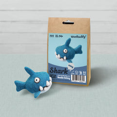 DIY Shark Needle Felting Kit | Ocean Sea Life Craft Gift (min. order qty 6 required)