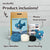 DIY Shark Needle Felting Kit | Ocean Sea Life Craft Gift (min. order qty 6 required)