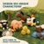 Needle Felting Farm Animals Collection Kit – DIY Wool Craft Set for Beginners (min. order Qty. 3 required)