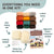 Needle Felting Farm Animals Collection Kit – DIY Wool Craft Set for Beginners (min. order Qty. 3 required)