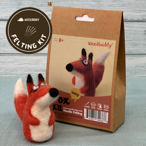 Needle Felting Fox Kit (min. order qty 6 required)