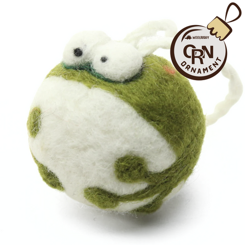 Frog Ornament  (min. order qty 6 required)