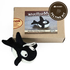 Needle Felting Orca Kit (min. order qty 6 required)