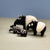 Handmade Wool Felt Tapir Ornament – Adorable Jungle Animal Christmas Tree Décor