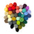 Eco Wool Colors Collection Kit – Natural Wool Roving for Felting & Crafts (min. qty order 3 required)