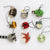 Mini Buddies Collection: Small Felted Animals & Unique Tiny Ornaments (8 designs 2 of each)